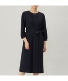 【ジェイ プレス/J.PRESS】の【洗える】ノルディス2wayジョーゼット フロントプリーツ ワンピース ネイビー系|ID: prp329100004754080 ipo3291000000035585465