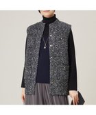 【自由区/JIYU-KU】のツイード調ニット ジレ 人気、トレンドファッション・服の通販 founy(ファニー) ファッション Fashion レディースファッション Fashion for Women アウター Coat / Outerwear Collection トップス・カットソー Cut & Sew Tops ニット Knit Tops & Sweaters ベスト&ジレ / 重ね着スタイル Vests & Gilets アクセサリー Fashion Accessories エレガント 上品 Elegant セレモニー Ceremony ツイード Twill, Twill Weave ベスト Vest, Waistcoat ボトム Bottoms, Lower Wear ポケット Pocket, Pocket Detail A/W・秋冬 Autumn/Winter 軽量 Lightweight, Ultra Light thumbnail ダークネイビー系|ID: prp329100004754086 ipo3291000000034387687