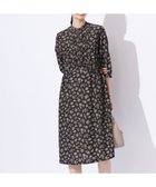 【ジェイ プレス/J.PRESS】の【WEB限定カラーあり・洗える】ラインフラワープリント ワンピース スレート系|ID: prp329100004754087 ipo3291000000034387693