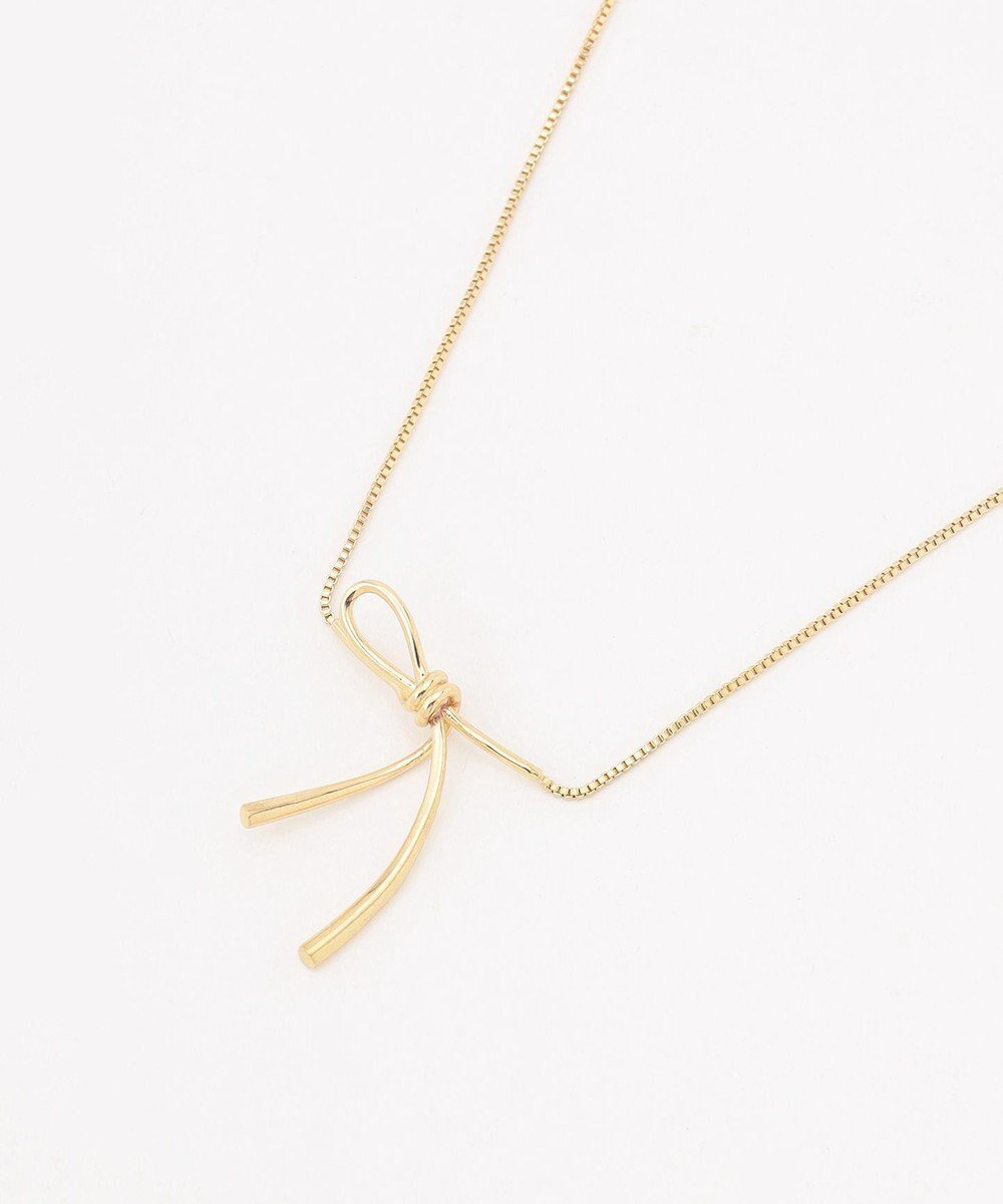 【23区/NIJYUSANKU】の片リボン ネックレス 人気、トレンドファッション・服の通販 founy(ファニー)  ファッション Fashion レディースファッション Fashion for Women ジュエリー Jewelry ネックレス Necklaces & Pendants 2023年 2023 2023-2024秋冬・A/W Autumn/Winter 2023–24 AW23–24 冬 Winter / This Winter アクセサリー Fashion Accessories ショート Short, Short Length チェーン Chain, Chain Strap ネックレス Necklace, Pendant Necklace リボン Ribbon, Bow A/W・秋冬 Autumn/Winter  other-1|ID: prp329100004754098 ipo3291000000034387795