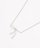 【23区/NIJYUSANKU】の片リボン ネックレス 人気、トレンドファッション・服の通販 founy(ファニー) ファッション Fashion レディースファッション Fashion for Women ジュエリー Jewelry ネックレス Necklaces & Pendants 2023年 2023 2023-2024秋冬・A/W Autumn/Winter 2023–24 AW23–24 冬 Winter / This Winter アクセサリー Fashion Accessories ショート Short, Short Length チェーン Chain, Chain Strap ネックレス Necklace, Pendant Necklace リボン Ribbon, Bow A/W・秋冬 Autumn/Winter thumbnail シルバー系|ID: prp329100004754098 ipo3291000000034387801