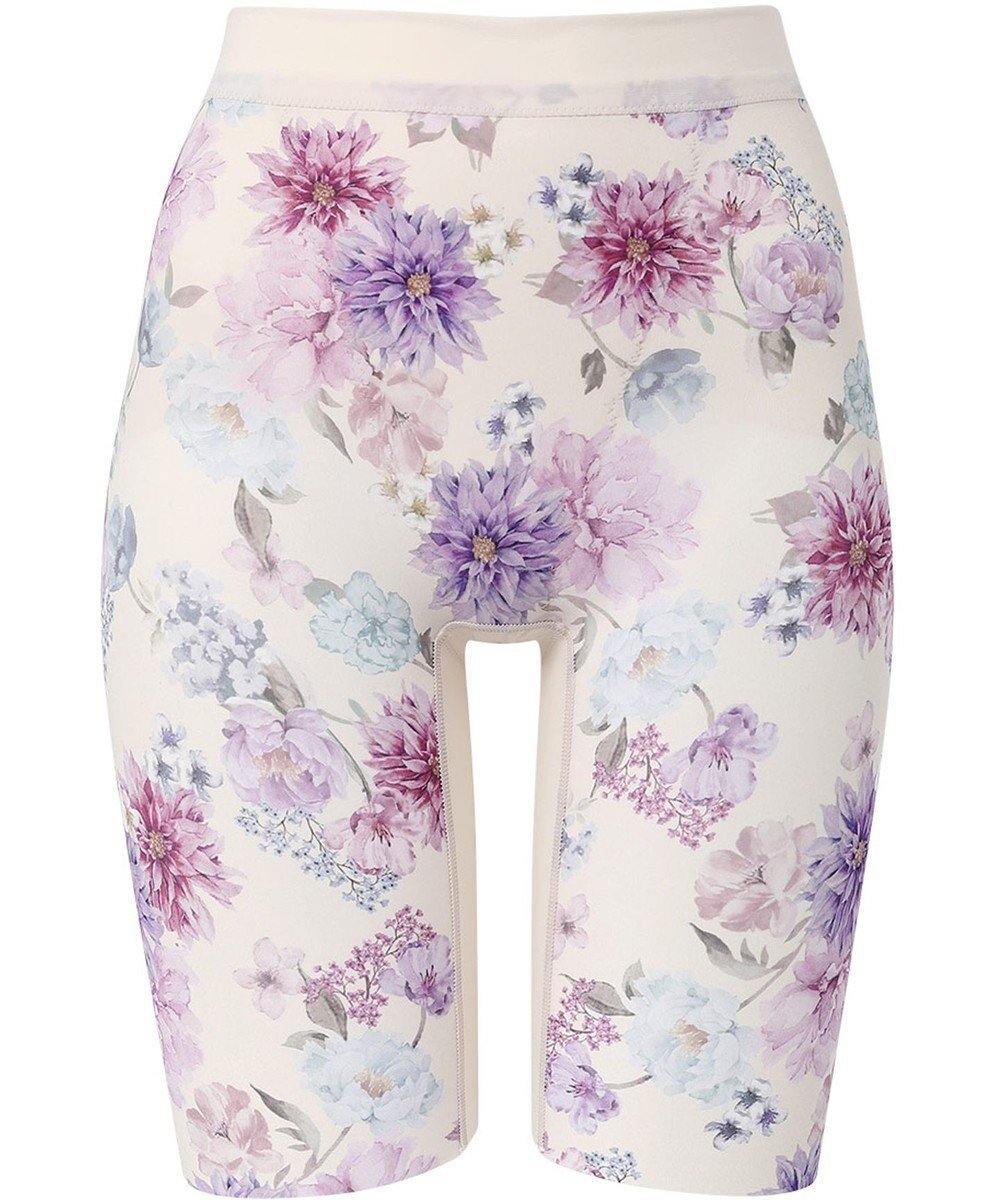 【ワコール/WACOAL】の【重力に負けないヒップケアガードル】 ガードル ロング丈 【はくヒップケア】 まるみのあるヒップをキープ 快適なはきごこち 一枚ばき可能 レディース GRC623 /ワコール インテリア・キッズ・メンズ・レディースファッション・服の通販 founy(ファニー) 　ファッション　Fashion　レディースファッション　Fashion for Women　下着・ランジェリー　Lingerie & Intimates　アンダーウェア・ベースインナー・肌着　Underwear / Base Layer / Undergarments　アンダー　Underwear Essentials　ダブル　Double, Double-Breasted　なめらか　Smooth, Silky Texture　プリント　Print, Printed Pattern　ロング　Long, Long-Length　クリーム|ID: prp329100004754100 ipo3291000000034387815