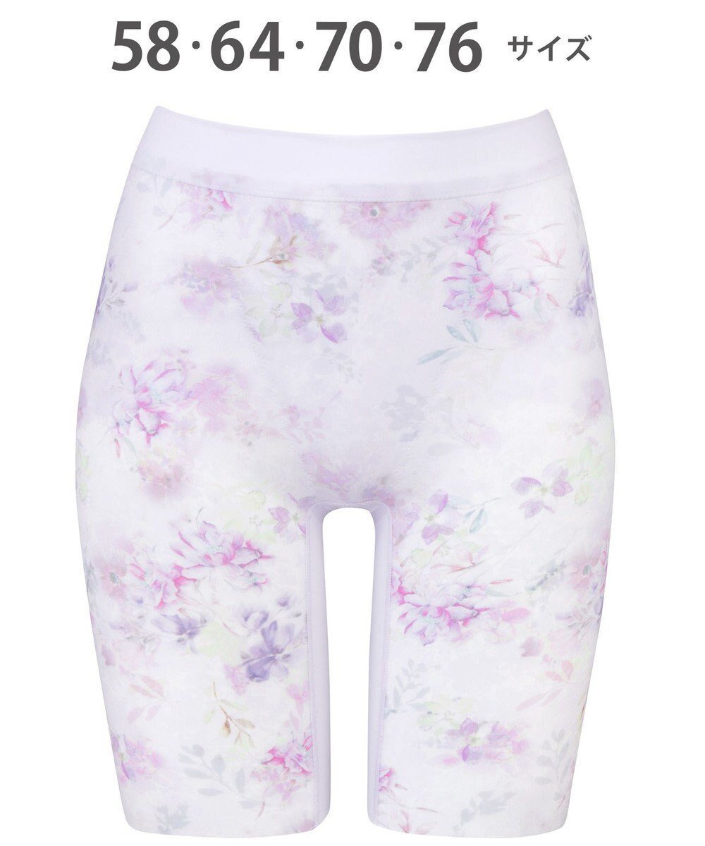 【ワコール/WACOAL】の【重力に負けないヒップケアガードル】 ガードル ロング丈 【はくヒップケア】 まるみのあるヒップをキープ 快適なはきごこち 一枚ばき可能 レディース GRC623 /ワコール インテリア・キッズ・メンズ・レディースファッション・服の通販 founy(ファニー) 　ファッション　Fashion　レディースファッション　Fashion for Women　下着・ランジェリー　Lingerie & Intimates　アンダーウェア・ベースインナー・肌着　Underwear / Base Layer / Undergarments　アンダー　Underwear Essentials　ダブル　Double, Double-Breasted　なめらか　Smooth, Silky Texture　プリント　Print, Printed Pattern　ロング　Long, Long-Length　シェルピンク|ID: prp329100004754100 ipo3291000000034387823