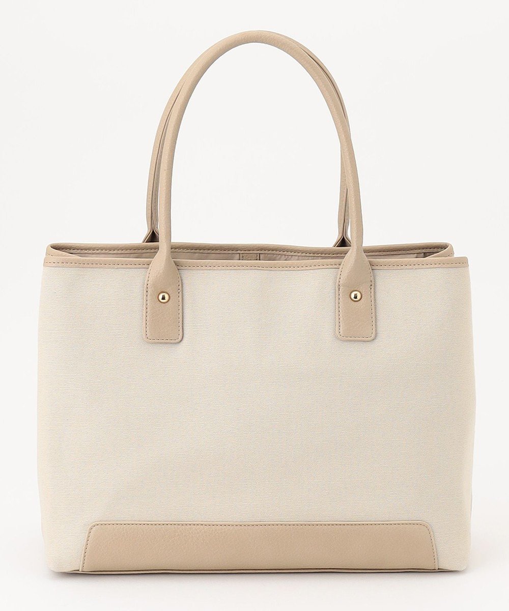 【エニー/ANY】の【PC・A4サイズ収納可】ステッチラインキャンバストート インテリア・キッズ・メンズ・レディースファッション・服の通販 founy(ファニー) 　ファッション　Fashion　レディースファッション　Fashion for Women　バッグ　Bags　キャンバス　Canvas, Canvas Fabric　シンプル　Simple, Minimal　ポケット　Pocket, Pocket Detail　エレガント 上品　Elegant　ベージュ|ID: prp329100004754109 ipo3291000000034387924