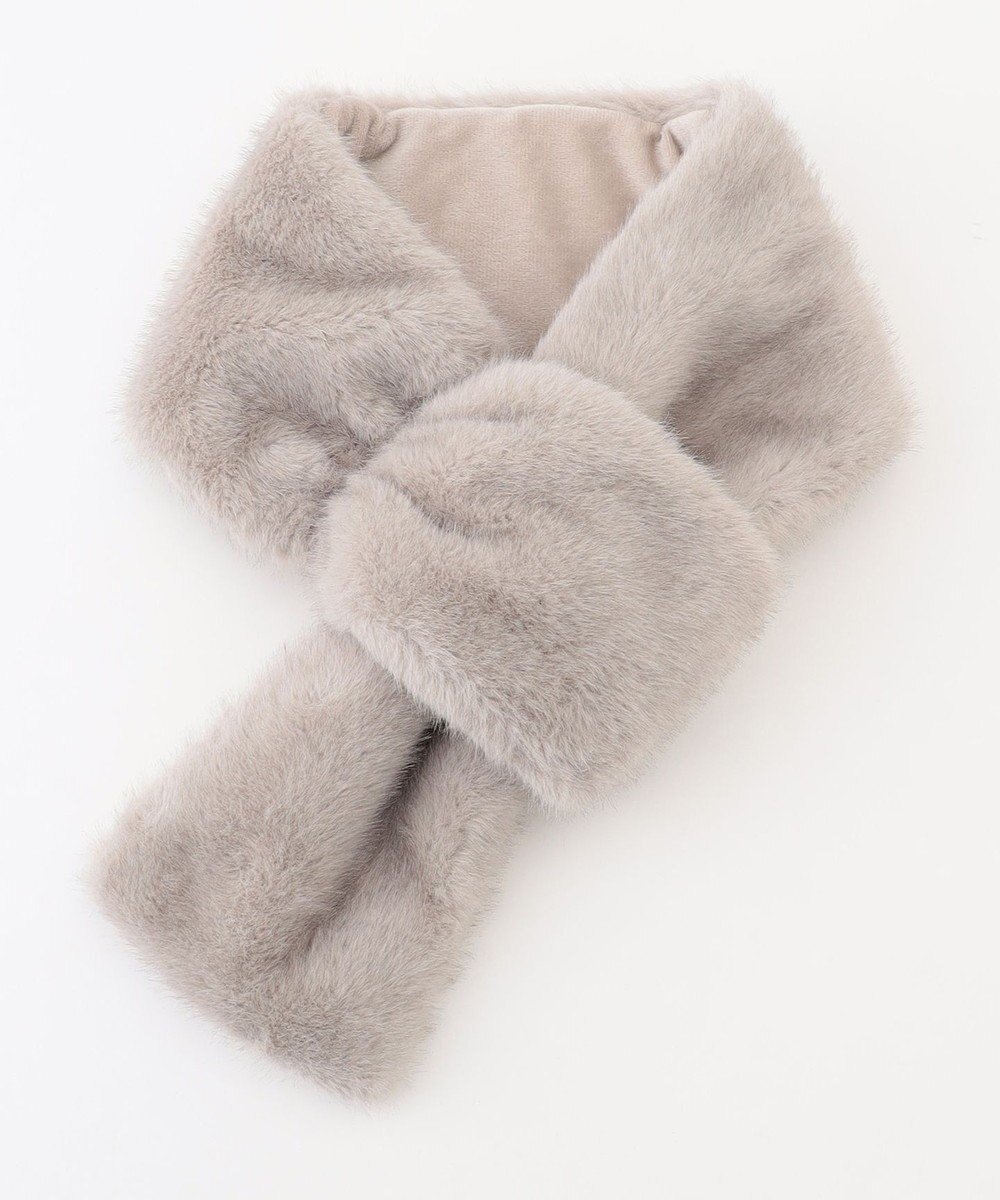 【エニー/ANY】のファーティペット インテリア・キッズ・メンズ・レディースファッション・服の通販 founy(ファニー) ファッション Fashion レディースファッション Fashion for Women マフラー・スヌード / 冬小物の定番 Scarves & Mufflers シンプル Simple, Minimal スヌード Snood, Infinity Scarf フェイクファー Faux Fur, Imitation Fur 防寒 Cold Protection, Winter-Ready マフラー Scarf, Muffler 冬 Winter / This Winter A/W・秋冬 Autumn/Winter 再入荷 Restock / Back in Stock ライトグレー|ID: prp329100004754118 ipo3291000000034388014