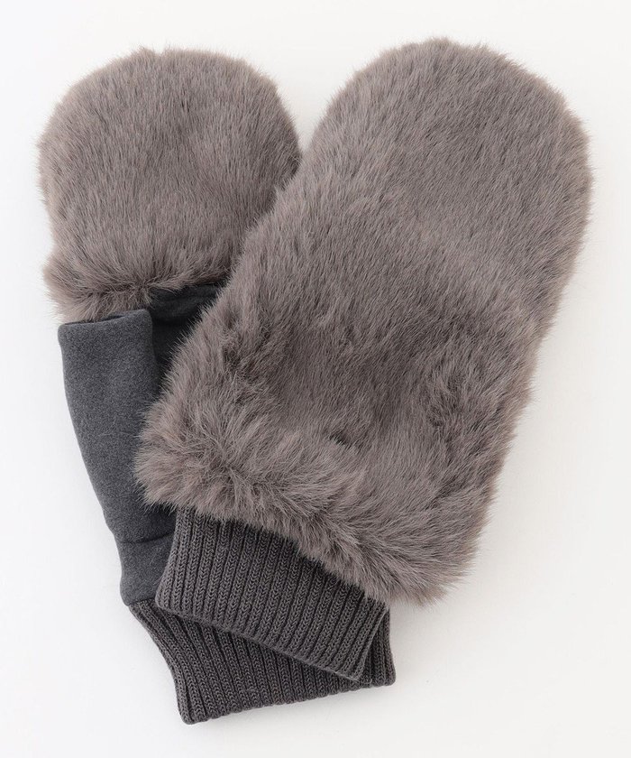 【エニー/ANY】のカバー付きファーグローブ インテリア・キッズ・メンズ・レディースファッション・服の通販 founy(ファニー) https://founy.com/ ファッション Fashion レディースファッション Fashion for Women 手袋 Gloves & Mittens フェイクファー Faux Fur, Imitation Fur 防寒 Cold Protection, Winter-Ready A/W・秋冬 Autumn/Winter 再入荷 Restock / Back in Stock エレガント 上品 Elegant |ID: prp329100004754119 ipo3291000000034388015