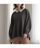 【組曲/KUMIKYOKU】の襟付きチュニック プルオーバー グレー系|ID: prp329100004754125 ipo3291000000034411643