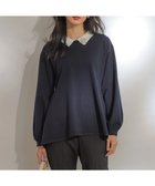 【組曲/KUMIKYOKU】の襟付きチュニック プルオーバー ネイビー系|ID: prp329100004754125 ipo3291000000034595203