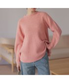 【組曲/KUMIKYOKU】のへアリーヤーン フレア ニット アプリコットピンク系|ID: prp329100004754126 ipo3291000000034411659