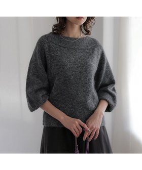 【組曲/KUMIKYOKU】の【先行予約】へアリーヤーンボートネック ニット 人気、トレンドファッション・服の通販 founy(ファニー) ファッション Fashion レディースファッション Fashion for Women トップス・カットソー Cut & Sew Tops ニット Knit Tops & Sweaters シンプル Simple, Minimal スリーブ Sleeve, Long Sleeve / Short Sleeve セーター Sweater, Knitwear デコルテ Décolleté, Neckline 定番 Standard, Basic Item フレア Flare, Flared ボトム Bottoms, Lower Wear 冬 Winter / This Winter A/W・秋冬 Autumn/Winter おすすめ Recommended / Our Picks エレガント 上品 Elegant |ID:prp329100004754127