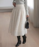 【組曲/KUMIKYOKU】のペタルチュール スカート アイボリー系|ID: prp329100004754133 ipo3291000000034411721