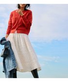 【組曲/KUMIKYOKU】のペタルチュール スカート アイボリー系|ID: prp329100004754133 ipo3291000000035546056