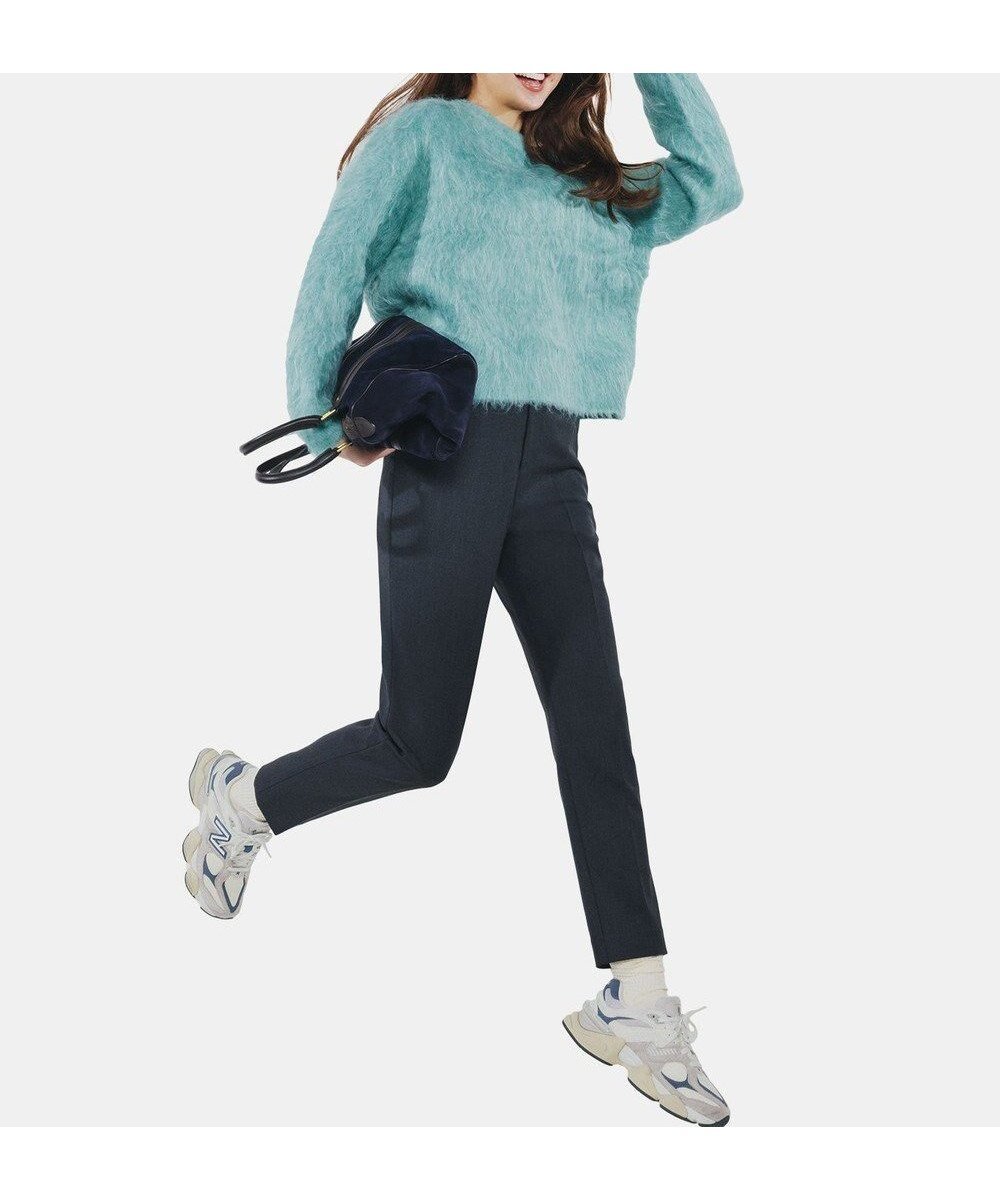 【アンフィーロ 自由区/UNFILO】の【ウエストゴム/14サイズ展開】beauty warm pants テーパード インテリア・キッズ・メンズ・レディースファッション・服の通販 founy(ファニー) 　ファッション　Fashion　レディースファッション　Fashion for Women　パンツ　Pants & Trousers　ストレッチ　Stretch, Stretchy Fabric　スマート　Smart, Elegant　センター　Center, Center Line　テーパード　Tapered, Tapered Pants　定番　Standard, Basic Item　ポケット　Pocket, Pocket Detail　ワイド　Wide, Wide Fit　A/W・秋冬　Autumn/Winter　おすすめ　Recommended / Our Picks　エレガント 上品　Elegant　チャコール|ID: prp329100004754134 ipo3291000000034411732