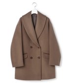 【アイシービー/iCB】の【WEB&一部店舗限定】WooloopShortBeaver ショールカラーコート ディープモカ|ID: prp329100004754138 ipo3291000000035583185