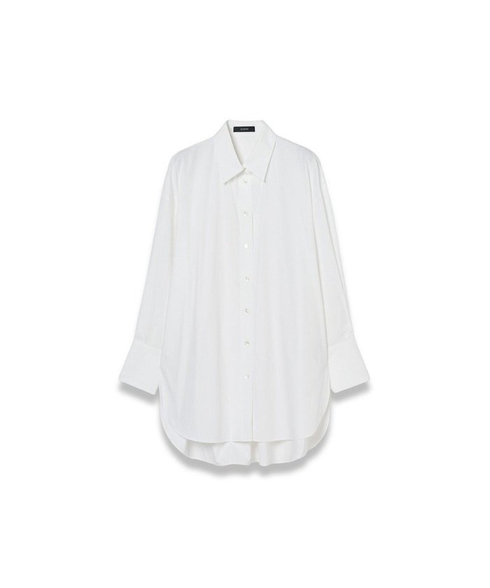 【ジョゼフ/JOSEPH】の【WEB&OUTLET限定・洗える】ポプリンシャツ インテリア・キッズ・メンズ・レディースファッション・服の通販 founy(ファニー) https://founy.com/ ファッション Fashion レディースファッション Fashion for Women トップス・カットソー Cut & Sew Tops シャツ・ブラウス・オフィスカジュアル Elegant Blouses & Button-Ups アウトレット Outlet / Clearance カフス Cuff Design ショルダー Shoulder, Shoulder Strap ドロップ Drop Shoulder, Dropped Style フィット Fit, Slim Fit フロント Front, Front Design ヘムライン Hemline, Bottom Cut リラックス Relax, Relaxed Fit 洗える Machine Washable A/W・秋冬 Autumn/Winter |ID: prp329100004754140 ipo3291000000034388113