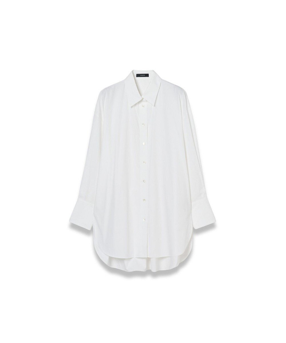 【ジョゼフ/JOSEPH】の【WEB&OUTLET限定・洗える】ポプリンシャツ 人気、トレンドファッション・服の通販 founy(ファニー) 　ファッション　Fashion　レディースファッション　Fashion for Women　トップス・カットソー　Cut & Sew Tops　シャツ・ブラウス・オフィスカジュアル　Elegant Blouses & Button-Ups　アウトレット　Outlet / Clearance　カフス　Cuff Design　ショルダー　Shoulder, Shoulder Strap　ドロップ　Drop Shoulder, Dropped Style　フィット　Fit, Slim Fit　フロント　Front, Front Design　ヘムライン　Hemline, Bottom Cut　リラックス　Relax, Relaxed Fit　洗える　Machine Washable　A/W・秋冬　Autumn/Winter　 other-1|ID: prp329100004754140 ipo3291000000034388113