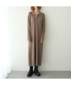 【イェッカ ヴェッカ/YECCA VECCA】の襟付きニットワンピース 人気、トレンドファッション・服の通販 founy(ファニー) ファッション Fashion レディースファッション Fashion for Women ワンピース Dresses ニットワンピース Knit Dresses おすすめ Recommended / Our Picks スリット Slit, Slit Detail フィット Fit, Slim Fit ポケット Pocket, Pocket Detail A/W・秋冬 Autumn/Winter thumbnail Mocha|ID: prp329100004754145 ipo3291000000034388131