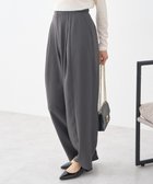 【アースミュージックアンドエコロジー/earth music&ecology】のタックコクーンパンツ Charcoal Gray|ID: prp329100004754147 ipo3291000000034388136