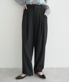 【アースミュージックアンドエコロジー/earth music&ecology】のタックコクーンパンツ Black|ID: prp329100004754147 ipo3291000000034388137