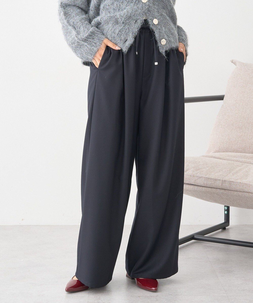 【アースミュージックアンドエコロジー/earth music&ecology】のゆるとろパンツ 人気、トレンドファッション・服の通販 founy(ファニー) 　ファッション　Fashion　レディースファッション　Fashion for Women　パンツ　Pants & Trousers　おすすめ　Recommended / Our Picks　とろみ　Fluid, Flowy Fabric　シンプル　Simple, Minimal　フィット　Fit, Slim Fit　ポケット　Pocket, Pocket Detail　ロング　Long, Long-Length　ワイド　Wide, Wide Fit　A/W・秋冬　Autumn/Winter　 other-1|ID: prp329100004754152 ipo3291000000034388156