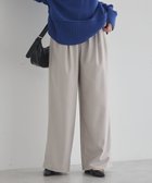 【アースミュージックアンドエコロジー/earth music&ecology】のゆるとろパンツ Gray Beige|ID: prp329100004754152 ipo3291000000034496251