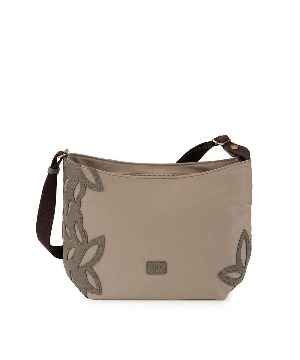 【イビサ/IBIZA】のディアリオ ナイロン ショルダーバッグ インテリア・キッズ・メンズ・レディースファッション・服の通販 founy(ファニー) 　ファッション　Fashion　レディースファッション　Fashion for Women　バッグ　Bags　アシンメトリー　Asymmetrical Style　ショルダー　Shoulder, Shoulder Strap　スマート　Smart, Elegant　ツイル　Twist, Twisted Detail　定番　Standard, Basic Item　人気　Popular, Best Seller　フィット　Fit, Slim Fit　ポケット　Pocket, Pocket Detail　ワーク　Workwear, Utility Style　エレガント 上品　Elegant　ベージュ|ID: prp329100004754160 ipo3291000000035511453