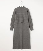 【エニィ スィス/any SiS】の【2SET・洗える】ニット ボレロ × ワンピース 人気、トレンドファッション・服の通販 founy(ファニー) ファッション Fashion レディースファッション Fashion for Women アウター Coat / Outerwear Collection ボレロ・ショート丈ジャケット / ドレス羽織りに Boleros & Short Jackets ワンピース Dresses ニットワンピース Knit Dresses アクリル Acrylic Material ウォッシャブル Machine Washable 洗える Machine Washable コンパクト Compact, Small Size ストレッチ Stretch, Stretchy Fabric タートルネック Turtleneck, High Neck なめらか Smooth, Silky Texture フィット Fit, Slim Fit ボレロ Bolero, Short Cardigan 冬 Winter / This Winter A/W・秋冬 Autumn/Winter 新作・新入荷 New Arrivals / New In おすすめ Recommended / Our Picks thumbnail スレート×ブラック|ID: prp329100004754162 ipo3291000000034388196