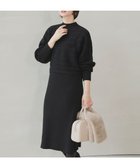 【エニィ スィス/any SiS】の【2SET】ニット ボレロ × ワンピース セット ブラック×ライトベージュ|ID:prp329100004754162