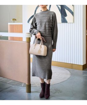 【エニィ スィス/any SiS】の【2SET】ニット ボレロ × ワンピース セット 人気、トレンドファッション・服の通販 founy(ファニー) ファッション Fashion レディースファッション Fashion for Women アウター Coat / Outerwear Collection ボレロ・ショート丈ジャケット / ドレス羽織りに Boleros & Short Jackets ワンピース Dresses ニットワンピース Knit Dresses おすすめ Recommended / Our Picks なめらか Smooth, Silky Texture アクリル Acrylic Material ウォッシャブル Machine Washable コンパクト Compact, Small Size ストレッチ Stretch, Stretchy Fabric タートルネック Turtleneck, High Neck フィット Fit, Slim Fit ボレロ Bolero, Short Cardigan 冬 Winter / This Winter 新作・新入荷 New Arrivals / New In A/W・秋冬 Autumn/Winter |ID:prp329100004754162