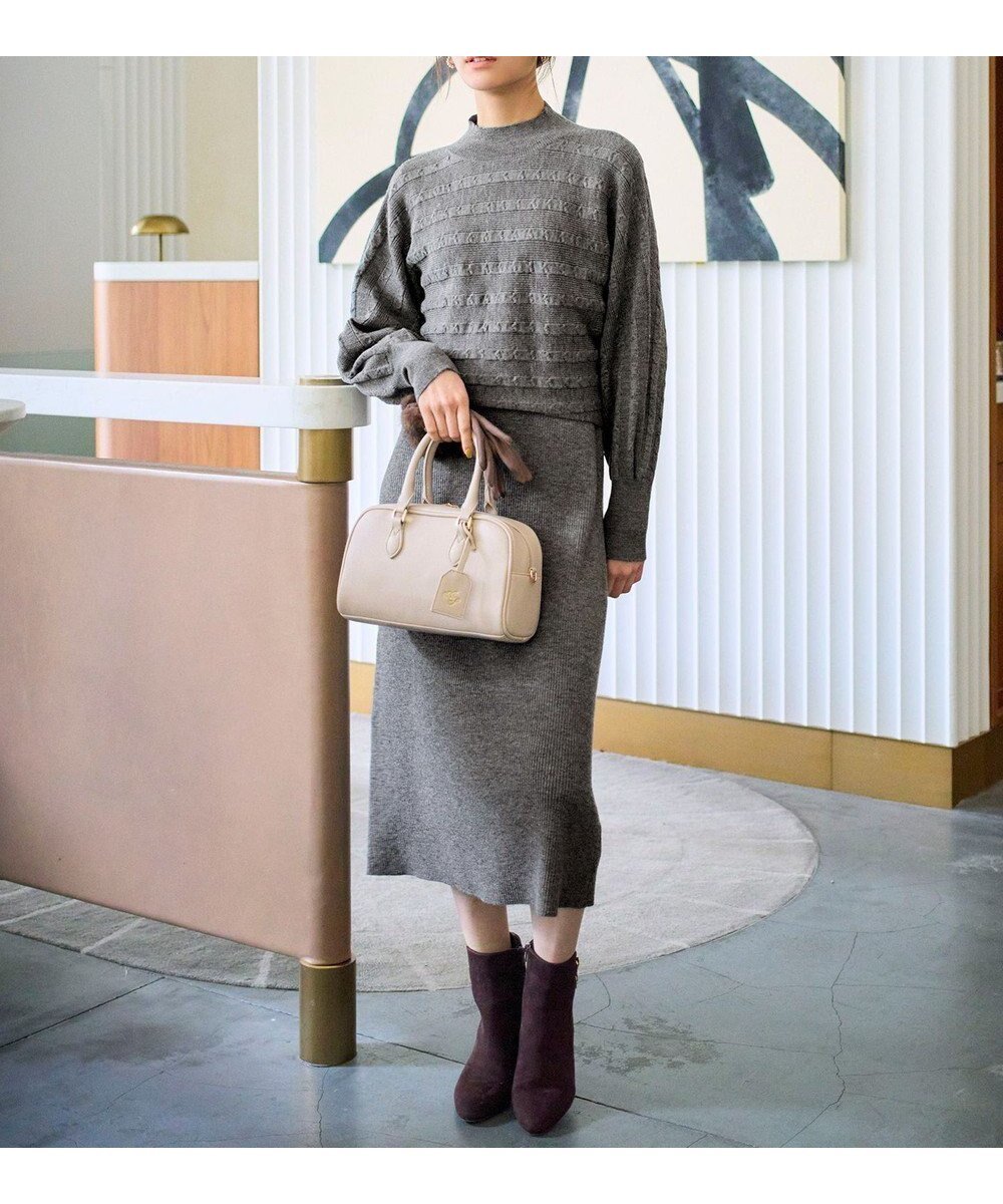 【エニィ スィス/any SiS】の【2SET】ニット ボレロ × ワンピース セット 人気、トレンドファッション・服の通販 founy(ファニー) 　ファッション　Fashion　レディースファッション　Fashion for Women　アウター　Coat / Outerwear Collection　ボレロ・ショート丈ジャケット / ドレス羽織りに　Boleros & Short Jackets　ワンピース　Dresses　ニットワンピース　Knit Dresses　おすすめ　Recommended / Our Picks　なめらか　Smooth, Silky Texture　アクリル　Acrylic Material　ウォッシャブル　Machine Washable　コンパクト　Compact, Small Size　ストレッチ　Stretch, Stretchy Fabric　タートルネック　Turtleneck, High Neck　フィット　Fit, Slim Fit　ボレロ　Bolero, Short Cardigan　冬　Winter / This Winter　新作・新入荷　New Arrivals / New In　A/W・秋冬　Autumn/Winter　 other-1|ID: prp329100004754162 ipo3291000000034640402