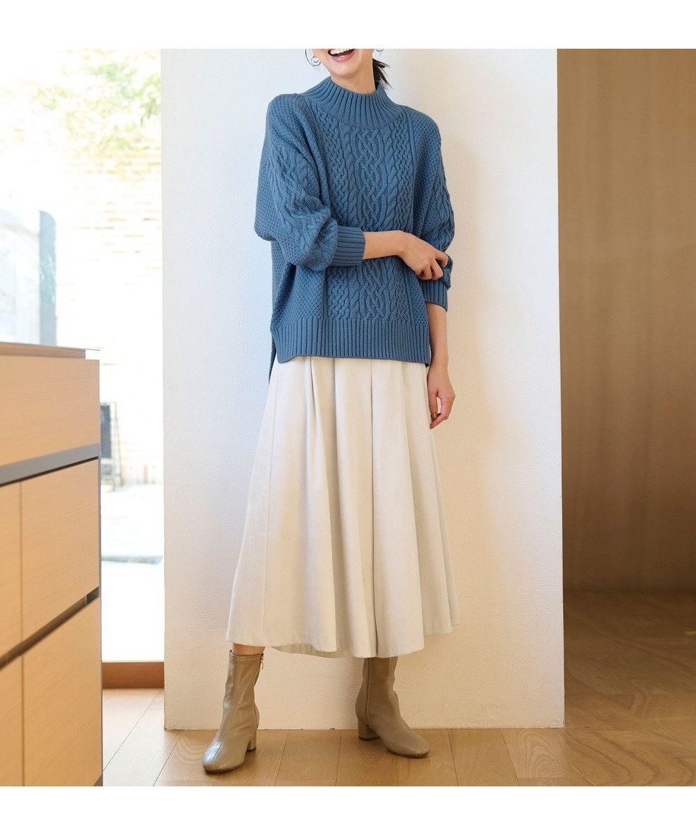 【エニー/ANY】の【洗濯機可・ウエストゴム】サンディングピーチ スカーチョ 人気、トレンドファッション・服の通販 founy(ファニー) 　ファッション　Fashion　レディースファッション　Fashion for Women　パンツ　Pants & Trousers　ジップ　Zip, Zipper　スカーチョ　Skacho, Skirt-Pants　ポケット　Pocket, Pocket Detail　楽ちん　Easy Fit, Comfortable　A/W・秋冬　Autumn/Winter　 other-1|ID: prp329100004754165 ipo3291000000034388207