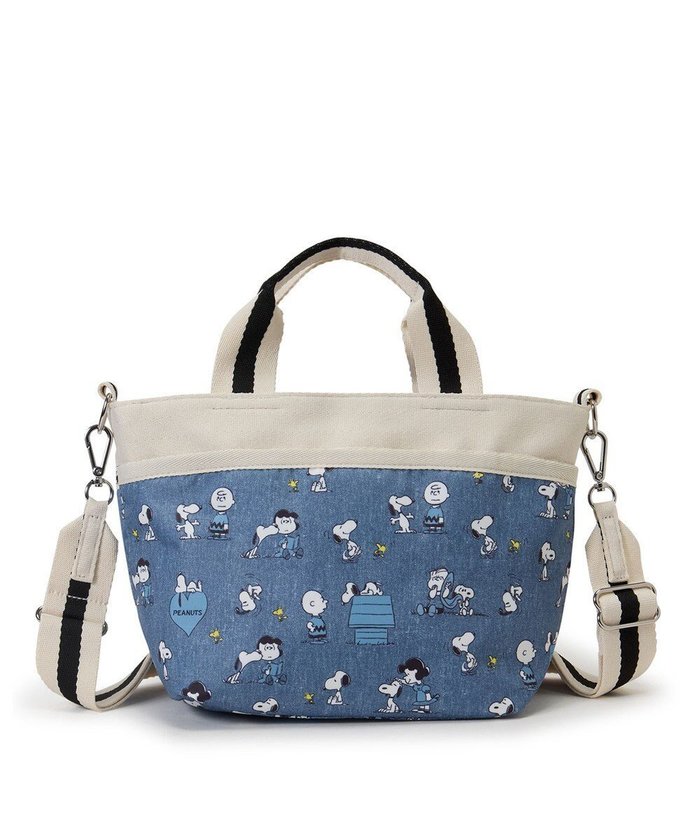 【レスポートサック/LeSportsac】のSMALL BUCKET TOTE/ピーナッツハッピーパルズ インテリア・キッズ・メンズ・レディースファッション・服の通販 founy(ファニー) https://founy.com/ ファッション Fashion レディースファッション Fashion for Women バッグ Bags コレクション Collection, Seasonal Line コンパクト Compact, Small Size 財布 Wallet, Purse デニム Denim, Jeans Material ポケット Pocket, Pocket Detail 新作・新入荷 New Arrivals / New In おすすめ Recommended / Our Picks 旅行 Travel |ID: prp329100004754203 ipo3291000000034388427