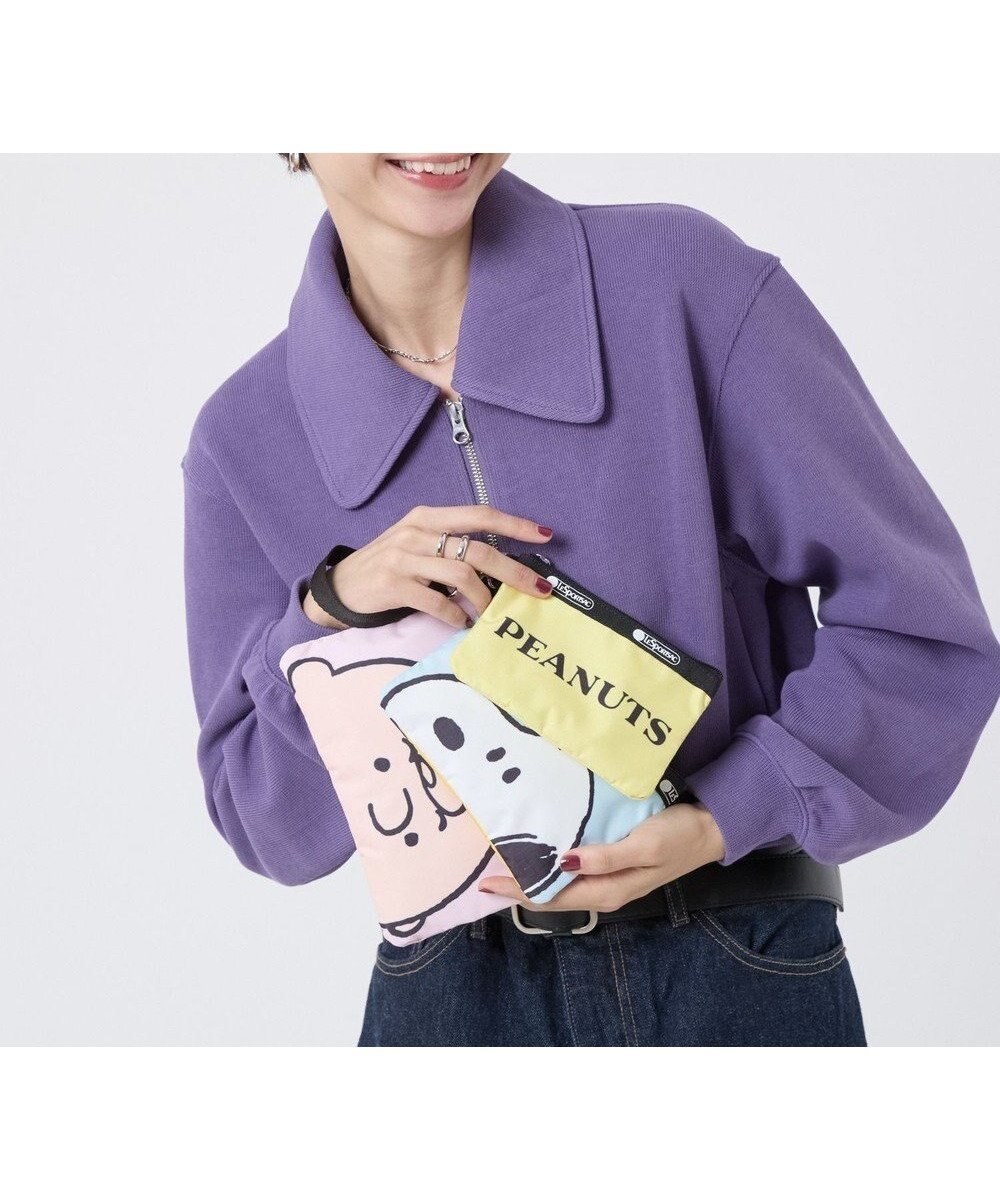 【レスポートサック/LeSportsac】のWRISTLET POUCH SET/ピーナッツパルズリストレット 人気、トレンドファッション・服の通販 founy(ファニー) 　ファッション　Fashion　レディースファッション　Fashion for Women　ミニ財布・二つ折り財布　Wallets & Card Cases　ポーチ&ミニバッグ　Pouches & Mini Bags　コレクション　Collection, Seasonal Line　コンパクト　Compact, Small Size　軽量　Lightweight, Ultra Light　財布　Wallet, Purse　人気　Popular, Best Seller　プリント　Print, Printed Pattern　ポケット　Pocket, Pocket Detail　ポーチ　Pouch, Small Case　ラップ　Wrap, Wrap Design　旅行　Travel　ビジネス 仕事 通勤　Business / Work / Commuting　 other-1|ID: prp329100004754210 ipo3291000000034388441
