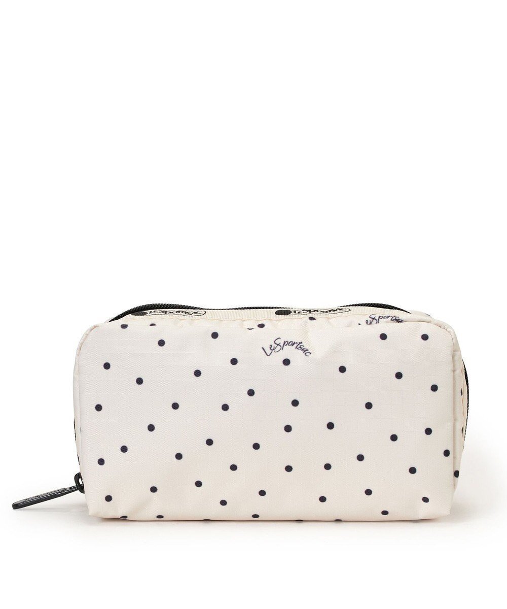 【レスポートサック/LeSportsac】のRECTANGULAR COSMETIC/プレイフルドッツ インテリア・キッズ・メンズ・レディースファッション・服の通販 founy(ファニー) ファッション Fashion レディースファッション Fashion for Women ミニ財布・二つ折り財布 Wallets & Card Cases ポーチ&ミニバッグ Pouches & Mini Bags スクエア Square, Square Shape ドット Polka Dot, Dot Pattern プリント Print, Printed Pattern ポケット Pocket, Pocket Detail ポーチ Pouch, Small Case ランダム Random, Irregular 財布 Wallet, Purse プレイフルドッツ|ID: prp329100004754222 ipo3291000000034388466