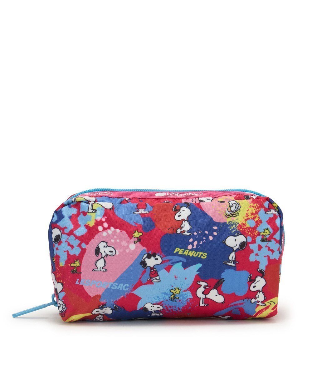 【レスポートサック/LeSportsac】のRECTANGULAR COSMETIC/ピーナッツプレイタイム インテリア・キッズ・メンズ・レディースファッション・服の通販 founy(ファニー) ファッション Fashion レディースファッション Fashion for Women ミニ財布・二つ折り財布 Wallets & Card Cases ポーチ&ミニバッグ Pouches & Mini Bags コレクション Collection, Seasonal Line スクエア Square, Square Shape ポケット Pocket, Pocket Detail ポーチ Pouch, Small Case 財布 Wallet, Purse ピーナッツプレイタイム|ID: prp329100004754224 ipo3291000000034388470