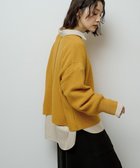 【グリーンパークス/Green Parks】のかのこ編モックネックニットプルオーバー Yellow|ID: prp329100004754239 ipo3291000000034388514