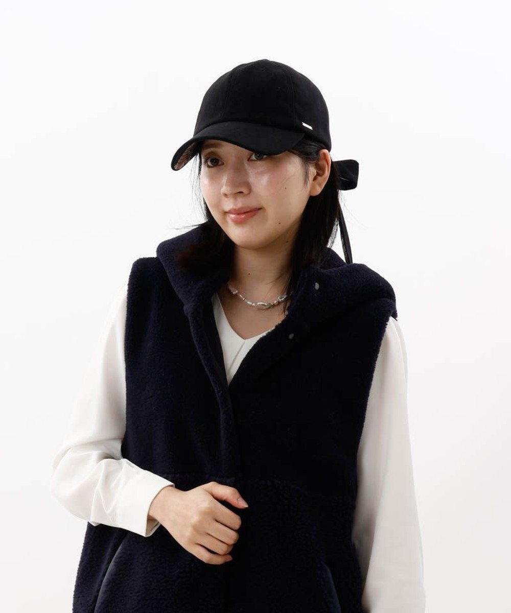 【アウロラ/AURORA】の【 Beaurance (ビューランス)】リボンスカーフキャップ インテリア・キッズ・メンズ・レディースファッション・服の通販 founy(ファニー) ファッション Fashion レディースファッション Fashion for Women キャップ&ハット Hats & Caps キャップ Cap, Baseball Cap スカーフ Scarf, Neckwear リボン Ribbon, Bow 帽子 Hat, Headwear ブラック|ID: prp329100004754252 ipo3291000000034388574