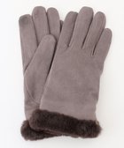 【エニー/ANY】のファーグローブ ブラウン|ID: prp329100004755477 ipo3291000000035628184