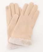 【エニー/ANY】のファーグローブ ベージュ|ID: prp329100004755477 ipo3291000000035628185