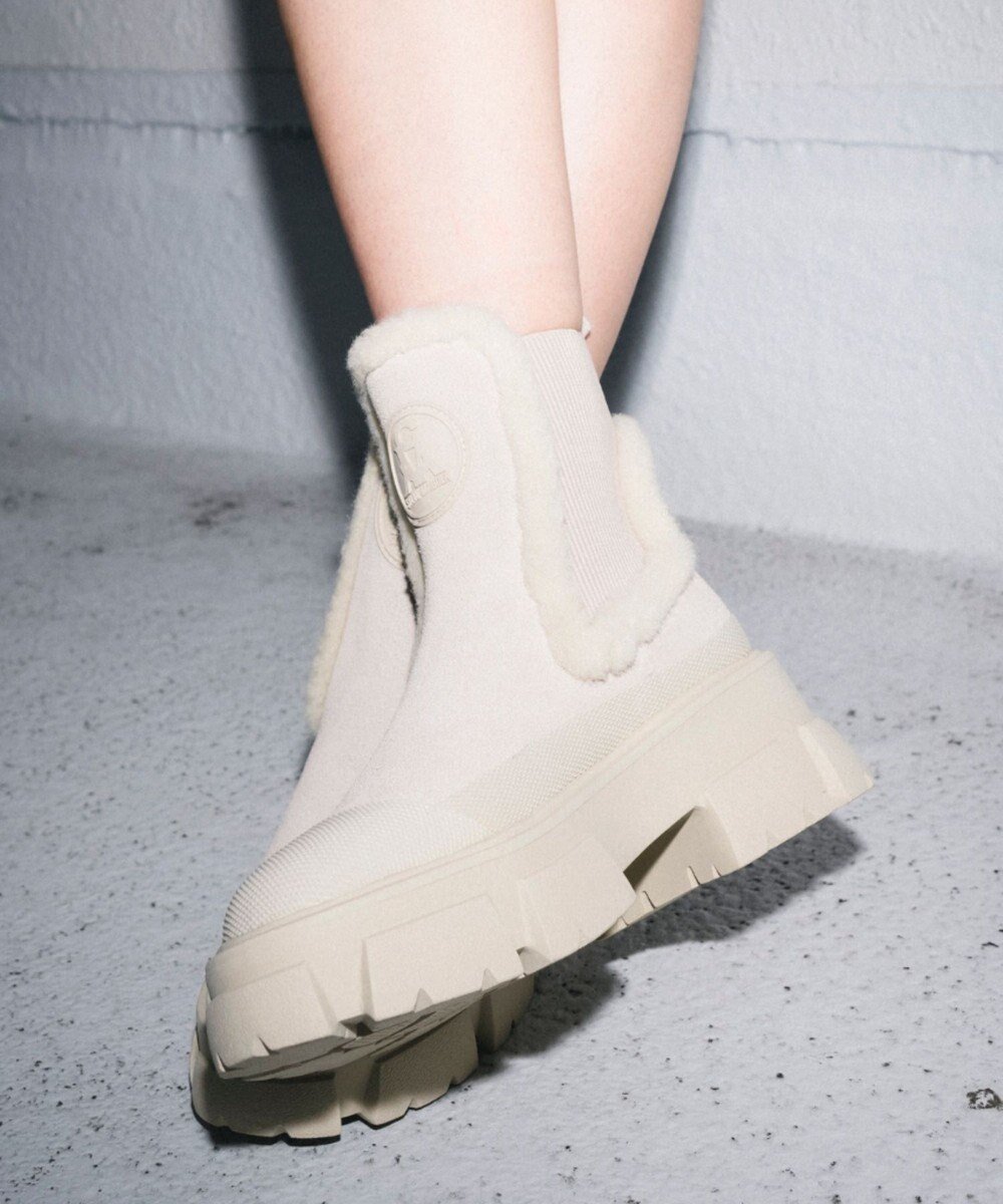 【スティーブマデン/STEVE MADDEN】のTOWNSHIP 厚底サイドゴアムートンブーツ インテリア・キッズ・メンズ・レディースファッション・服の通販 founy(ファニー) 　ファッション　Fashion　レディースファッション　Fashion for Women　シューズ　Shoes, Footwear　シンプル　Simple, Minimal　スタイリッシュ　Stylish, Fashionable　厚底　Platform Shoes　A/W・秋冬　Autumn/Winter　サンドスエード|ID: prp329100004755478 ipo3291000000034397939