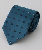 【五大陸/gotairiku / MEN】のGOTAIRIKU別注【日本製】シルク ネクタイ_小紋柄 ダルブルー系8|ID: prp329100004755499 ipo3291000000034398064