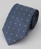 【五大陸/gotairiku / MEN】のGOTAIRIKU別注【日本製】シルク ネクタイ_小紋柄 ネイビー系8|ID: prp329100004755499 ipo3291000000034398065