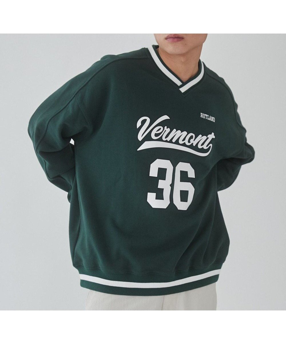 【ウィゴー/WEGO】の【ユニセックス着用ITEM】ナンバリングプルオーバー インテリア・キッズ・メンズ・レディースファッション・服の通販 founy(ファニー) 　ファッション　Fashion　レディースファッション　Fashion for Women　トップス・カットソー　Cut & Sew Tops　レディースパーカー・カジュアルフーディー　Casual Hoodies & Sweatshirts　カジュアルプルオーバー・ニットトップス　Pullovers & Knit Tops / Casual Pullovers　スウェット・クルーネックトップス　Sweatshirts & Crewnecks / Relaxed Fit Sweat Tops　インナー　Innerwear　春　Spring　秋　Autumn　カーゴパンツ　Cargo Pants, Utility Pants　スウェット / スエット　Sweatshirt, Sweatwear　スポーティ　Sporty, Casual Athletic　スマホ　Smartphone, Mobile Device　デニム　Denim, Jeans Material　トレンド　Trend, Trending Now　長袖　Long Sleeve, Full Sleeve　ビッグ　Big, Oversized　フロント　Front, Front Design　プリント　Print, Printed Pattern　メッシュ　Mesh, Net Fabric　冬　Winter / This Winter　S/S・春夏　SS, Spring/Summer, Warm Season　おすすめ　Recommended / Our Picks　夏　Summer　ダークグリーン|ID: prp329100004755512 ipo3291000000034398222