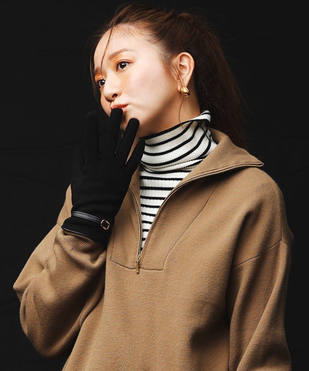 【エニィ スィス/any SiS】の【スマートフォン対応】バックルベルト グローブ インテリア・キッズ・メンズ・レディースファッション・服の通販 founy(ファニー) ファッション Fashion レディースファッション Fashion for Women バッグ Bags ベルト&ウエストマーク Belts & Waist Accessories 手袋 Gloves & Mittens おすすめ Recommended / Our Picks シンプル Simple, Minimal スマート Smart, Elegant フェイクレザー Faux Leather, PU Leather エレガント 上品 Elegant A/W・秋冬 Autumn/Winter ビジネス 仕事 通勤 Business / Work / Commuting ブラック|ID: prp329100004755516 ipo3291000000034398257