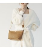 【トプカピ/TOPKAPI】の【TREASURE TOPKAPI】ソフトシュリンク テープ コンビ レザー ミニショルダーバッグ ブラウン|ID: prp329100004755524 ipo3291000000034398331