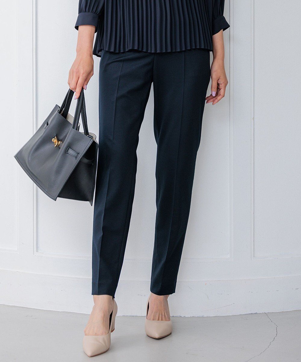 【23区/NIJYUSANKU】の【セットアップ対応/洗える】トリアセジャージー テーパードパンツ 人気、トレンドファッション・服の通販 founy(ファニー)  ファッション Fashion レディースファッション Fashion for Women セットアップ Matching Sets レディースパンツ・ボトムス Pants & Trousers / Bottoms アンダー Underwear Essentials 洗える Machine Washable コンパクト Compact, Small Size ジャケット Jacket, Outerwear ストレッチ Stretch, Stretchy Fabric スーツ Suit, Formalwear セットアップ Set-Up, Coordinated Outfit センター Center, Center Line ドレープ Drape, Draping Fabric フロント Front, Front Design プリーツ Pleats, Pleated ミックス Mix, Mixed Style A/W・秋冬 Autumn/Winter S/S・春夏 SS, Spring/Summer, Warm Season 夏 Summer 2024年 2024 ビジネス 仕事 通勤 Business / Work / Commuting 2024-2025秋冬・A/W Autumn/Winter 2024–25 AW24–25  other-1|ID: prp329100004755526 ipo3291000000034398349