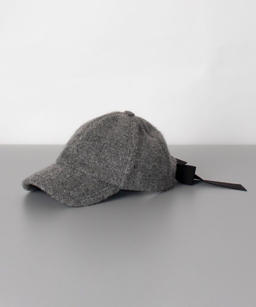 【アウロラ/AURORA】のLANVIN en Bleu ランバン オン ブルー リボン付きボアキャップ インテリア・キッズ・メンズ・レディースファッション・服の通販 founy(ファニー) ファッション Fashion レディースファッション Fashion for Women キャップ&ハット Hats & Caps キャップ Cap, Baseball Cap リボン Ribbon, Bow 帽子 Hat, Headwear 抗菌 Antibacterial, Bacteria-Resistant ミディアムグレー|ID: prp329100004755556 ipo3291000000034398717