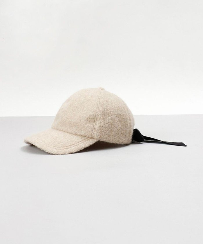 【アウロラ/AURORA】のLANVIN en Bleu ランバン オン ブルー リボン付きボアキャップ インテリア・キッズ・メンズ・レディースファッション・服の通販 founy(ファニー) https://founy.com/ ファッション Fashion レディースファッション Fashion for Women キャップ&ハット Hats & Caps キャップ Cap, Baseball Cap リボン Ribbon, Bow 帽子 Hat, Headwear 抗菌 Antibacterial, Bacteria-Resistant |ID: prp329100004755556 ipo3291000000035512291