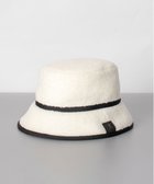 【アウロラ/AURORA】のLANVIN en Bleu ランバン オン ブルー ボアバケットハット オフホワイト|ID: prp329100004755557 ipo3291000000034398722