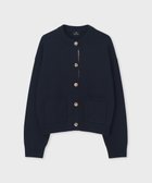 【ポール スミス/Paul Smith】の【洗える】スワール ボタン カーディガン ネイビー|ID: prp329100004755561 ipo3291000000034398738